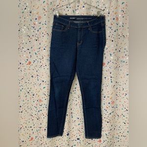 Old Navy Super Skinny Mid-Rise Blue Jeans